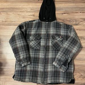 Dickies flannel jacket shacket